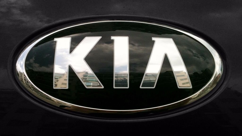 The logo of KIA motors. (Photo Courtesy: Wikimedia Commons)