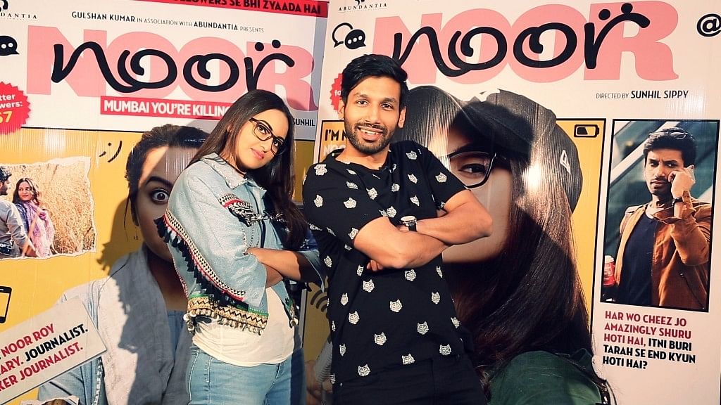 <i>Noor</i> co-stars Sonakshi Sinha and Kanan Gill tells us what kinda reporters drive them up the wall. (Photo: The Quint)