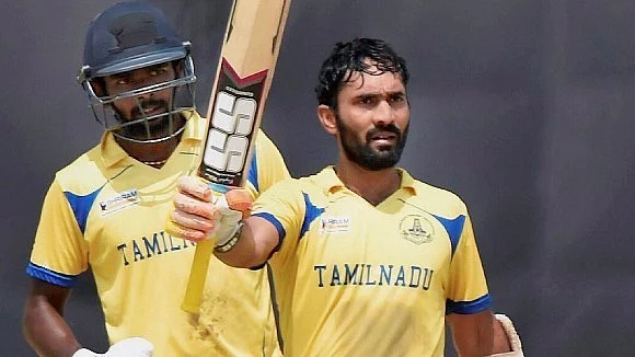 Dinesh Karthik during Vijay Hazare Trophy final. (Photo: PTI)