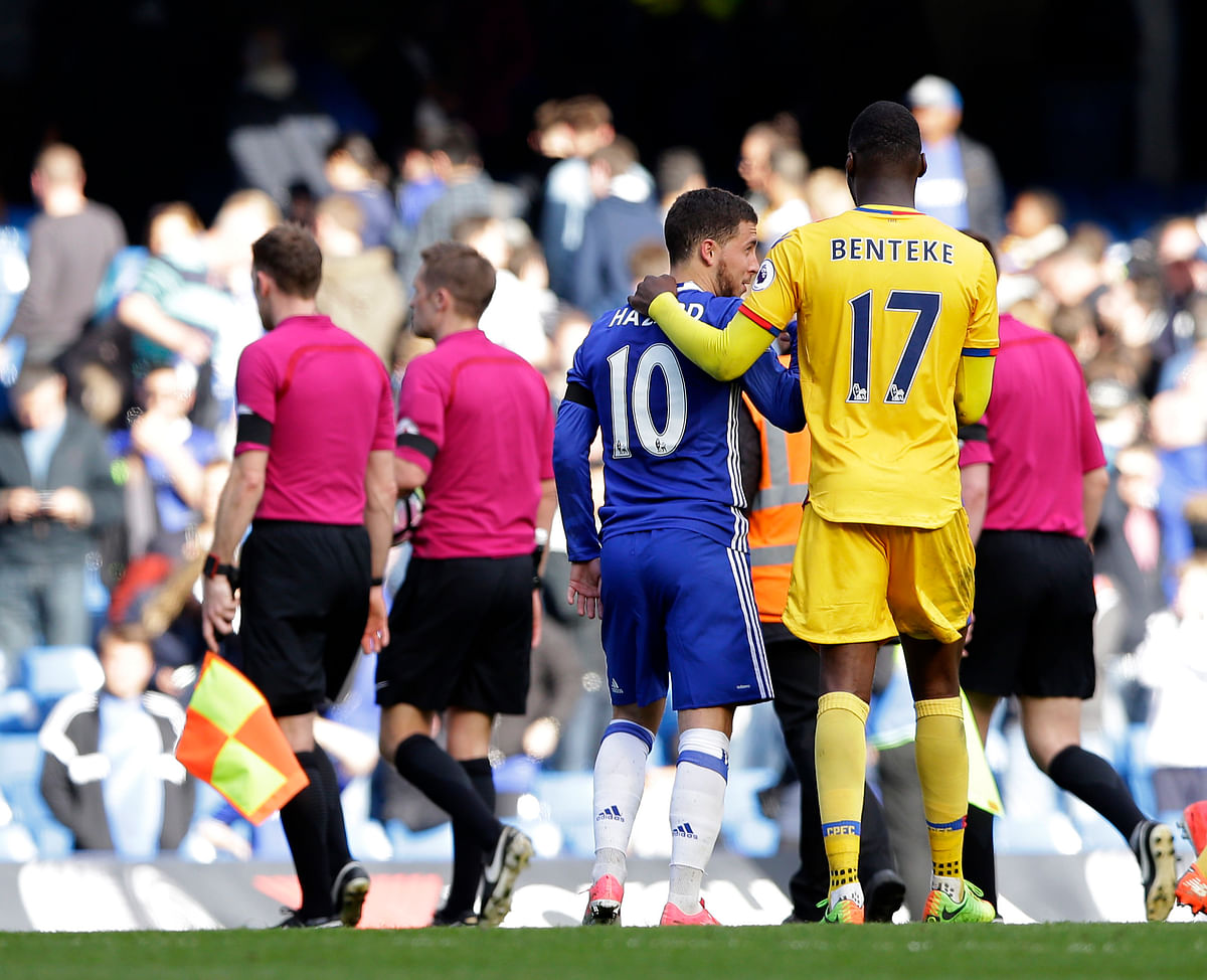 Chelsea lost 2-1 home to relegation-threatened Crystal Palace