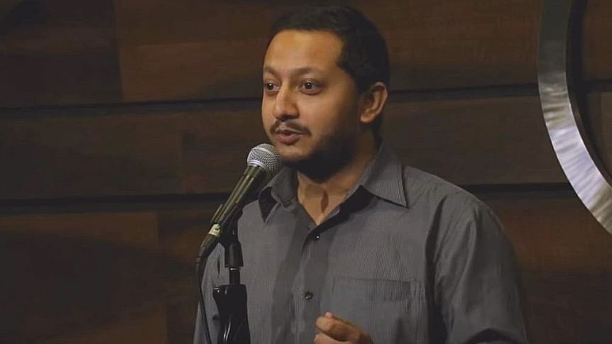 Spoken word poet, Sudeep Pagedar. (Photo: <a href="https://www.youtube.com/watch?v=uGFU3ELlhUg">Unerase Poetry</a>)