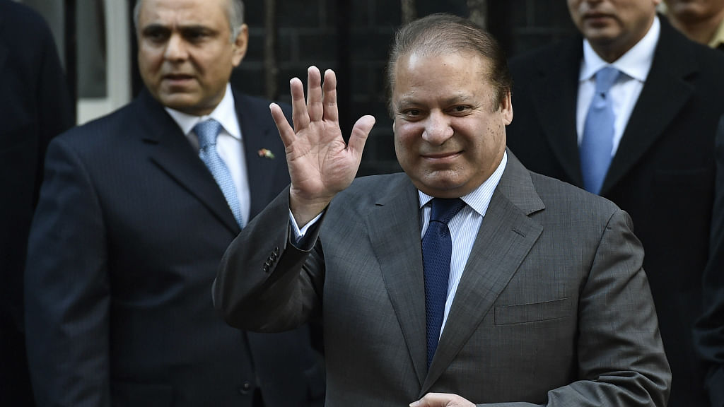 Ousted Pakistan Prime Minister Nawaz Sharif.&nbsp;