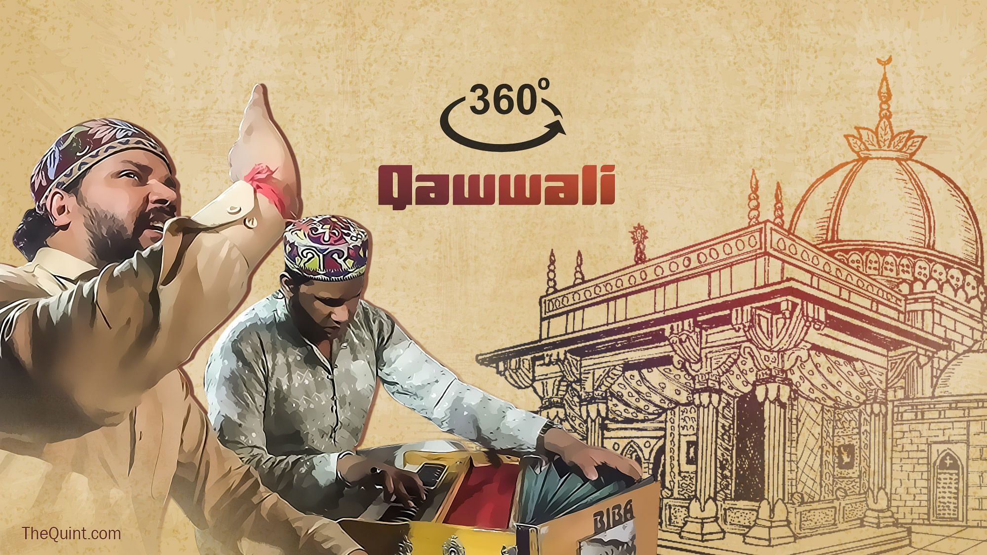 Enjoy the 360-degree Shaam-e-Qawwali.