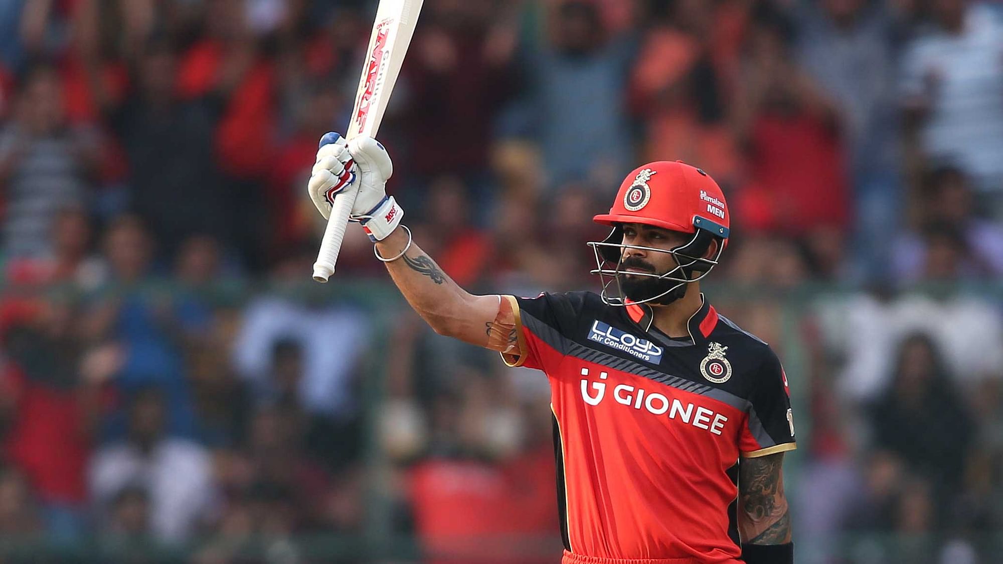 Virat Kohli hit 62 in his first IPL 10 match. (Photo: BCCI)