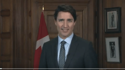 Justin Trudeau has managed to win our hearts, yet again! (Photo: Screengrab)