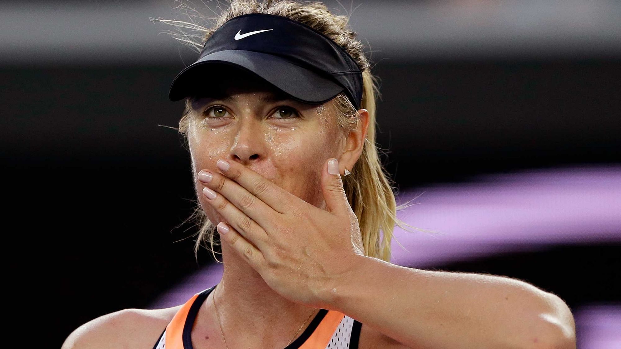 Maria Sharapova had served a 15-month ban after failing a doping test in 2016.