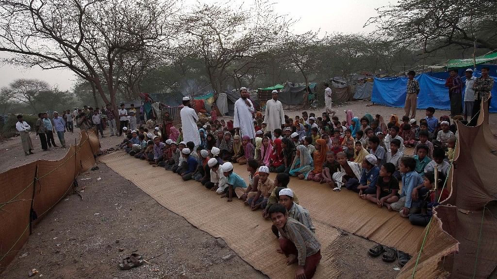 Rohingya refugees in Jammu (Photo: Reuters)