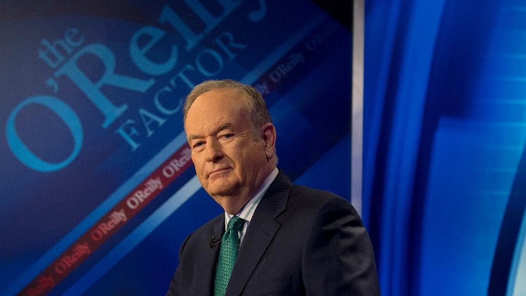 Fox News Channel host Bill O’Reilly poses on the set of his show “The O’Reilly Factor”. (Photo: Reuters)