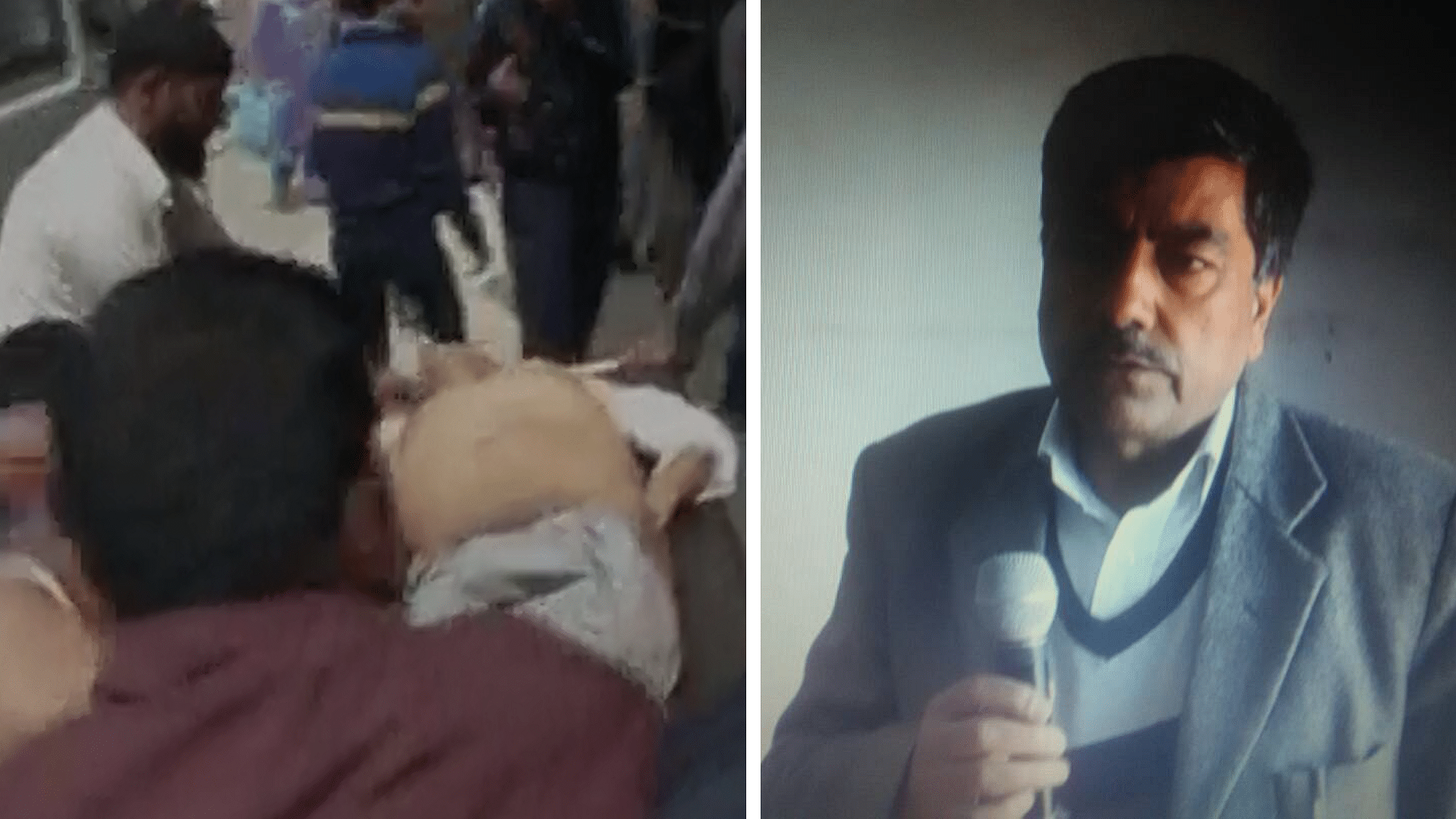 PDP’s Abdul Gani shot dead (Photo altered by The Quint)
