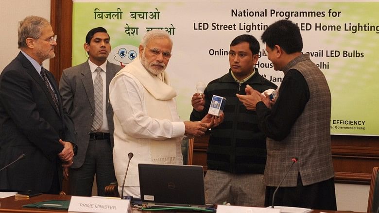 

Modi’s UJALA scheme has reportedly helped save ₹11,000 crore in electricity bills, in households across the country. (Photo Courtesy: pmindia.gov.in)