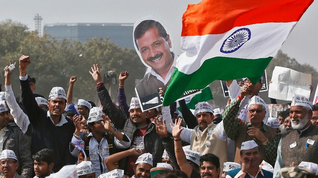 Arvind Kejriwal’s party AAP was decimated in the Delhi Municipal Corporation elections, held on Sunday. (Photo: Reuters)