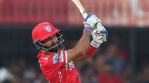 Manan Vohra scored 95 runs off 50 balls against Sunrisers Hyderabad. (Photo: BCCI)