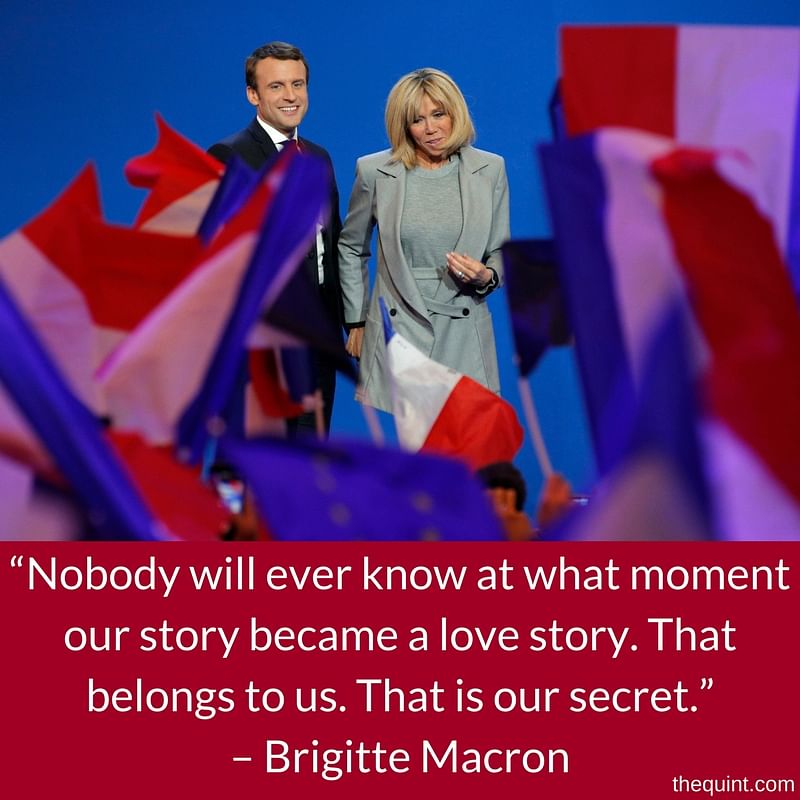 Emmanuel Macron met his now wife Brigitte when he was 15 and she was 39!