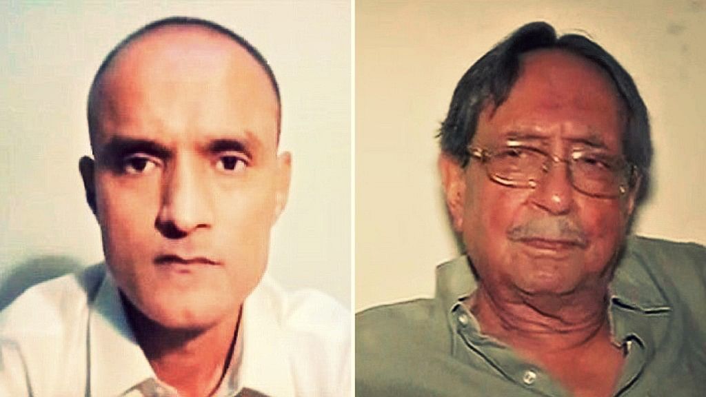 Kulbhushan Jadhav (Left) and former RAW chief AS Dulat (Right). (Photo: <b>The Quint</b>)