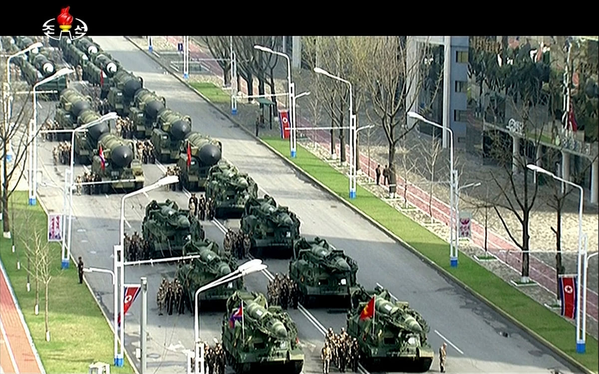 North Korea has a habit of showing off new concepts in parades before they ever test or launch them.