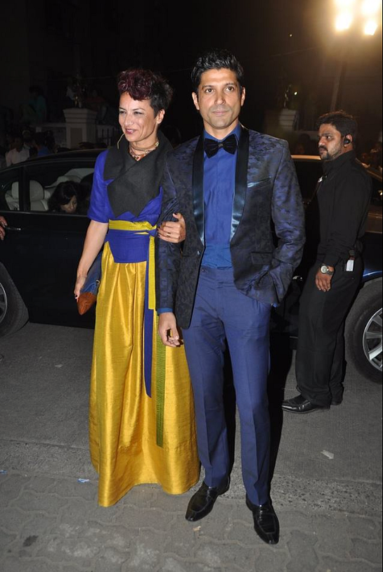 Farhan Akhtar and Adhuna part ways. (Photo Courtesy: Yogen Shah)