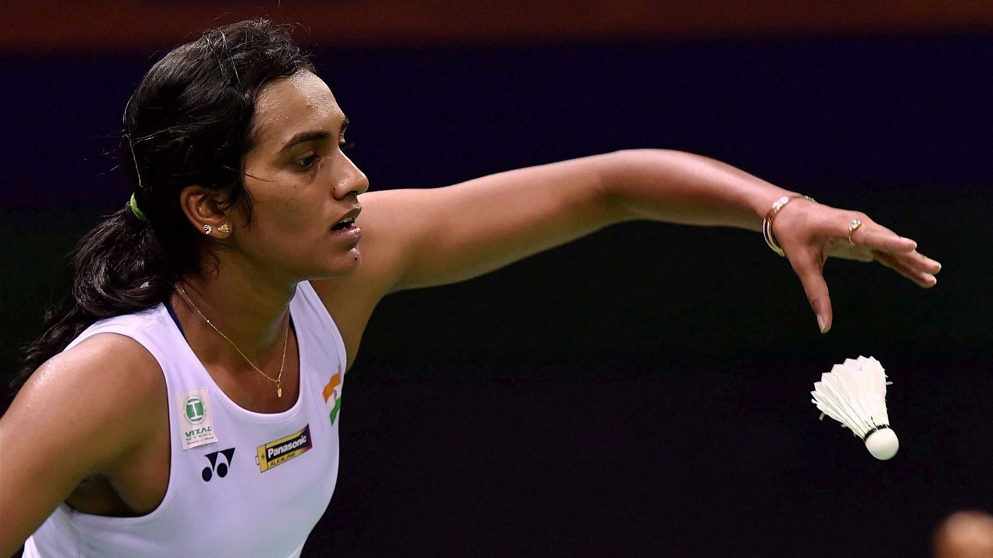 <div class="paragraphs"><p>PV Sindhu in action</p></div>