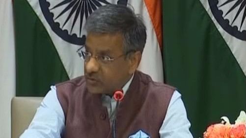 Gopal Baglay, External Affairs Ministry spokesperson, said India’s position is against chemical weapons. (Photo Courtesy: YouTube Screenshot)