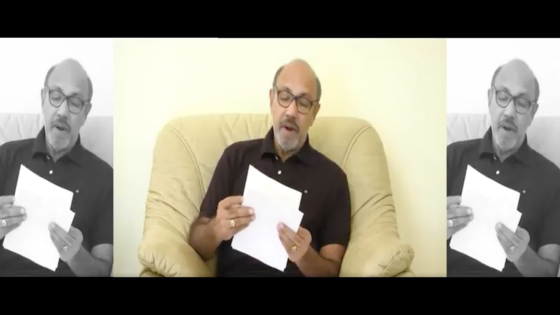 Sathyaraj apologises for his comments against Karnataka made 9 years back. (Photo courtesy: Twitter)