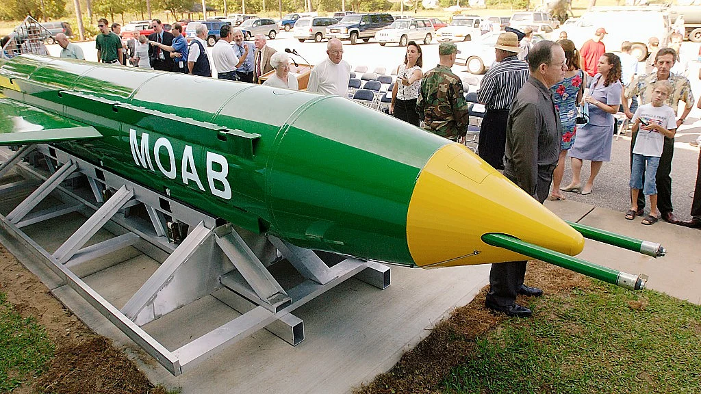 GBU-43 was dropped from a MC-130 aircraft in the Achin district of Nangarhar province. (File Photo: AP)