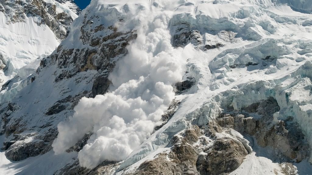  Representational Image of an avalanche.