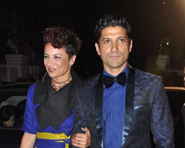 Farhan Akhtar and Adhuna part ways. (Photo Courtesy: Yogen Shah)