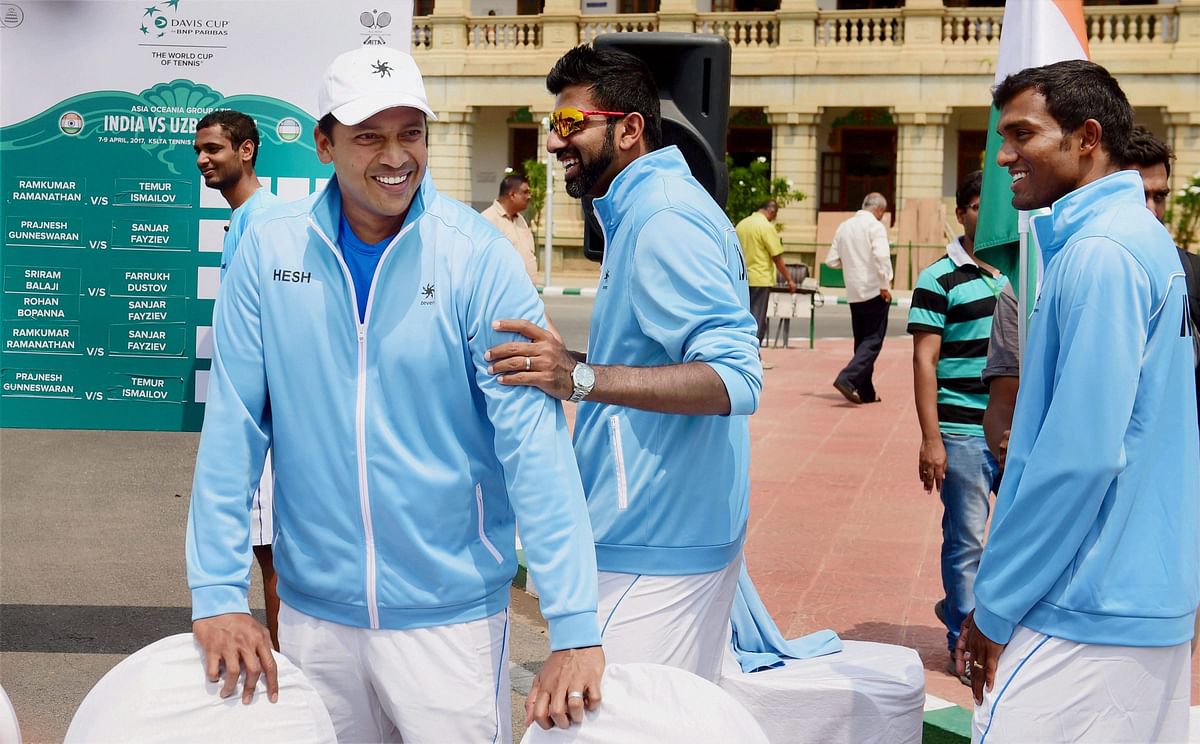Leander Paes lashed out at non-playing captain Mahesh Bhupathi after being dropped from India’s Davis Cup squad.