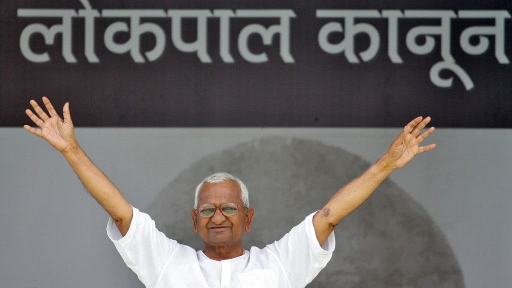 Social activist Anna Hazare, who spearheaded the Lokpal movement in 2011. (Photo: Reuters)