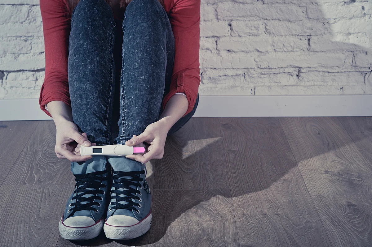 “I think this has gotten me pregnant.” (Photo: iStock)