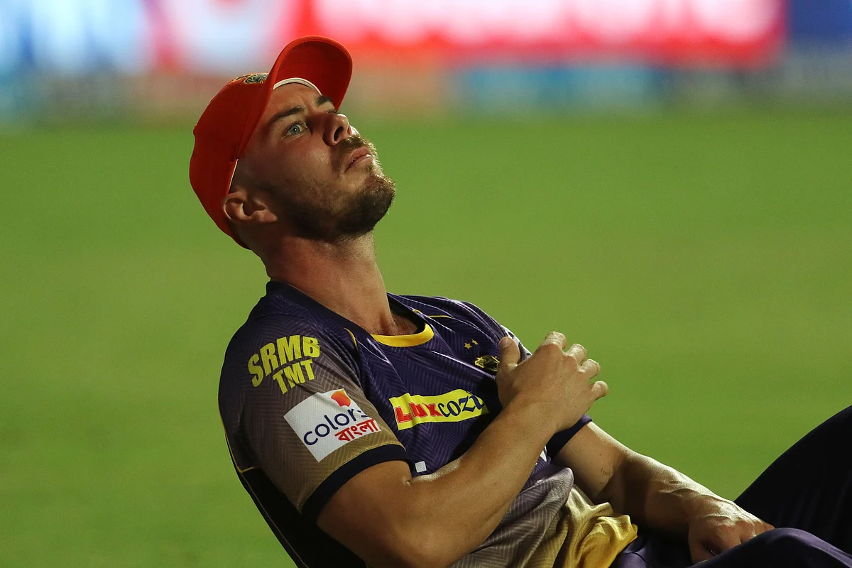 Chris Lynn injured his shoulder during KKR’s match against Mumbai Indians. (Photo: BCCI)