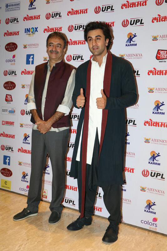 Ranbir and Alia honoured at the ‘Maharashtrian of the Year’ awards held in Mumbai. 