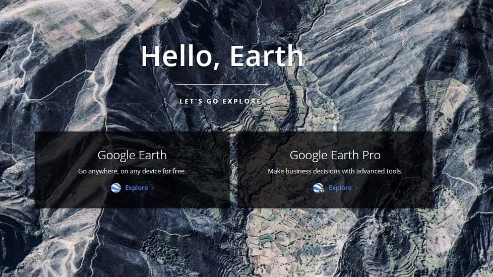 Google Earth is set for a revamp. (Photo Courtesy: Google Earth screengrab)
