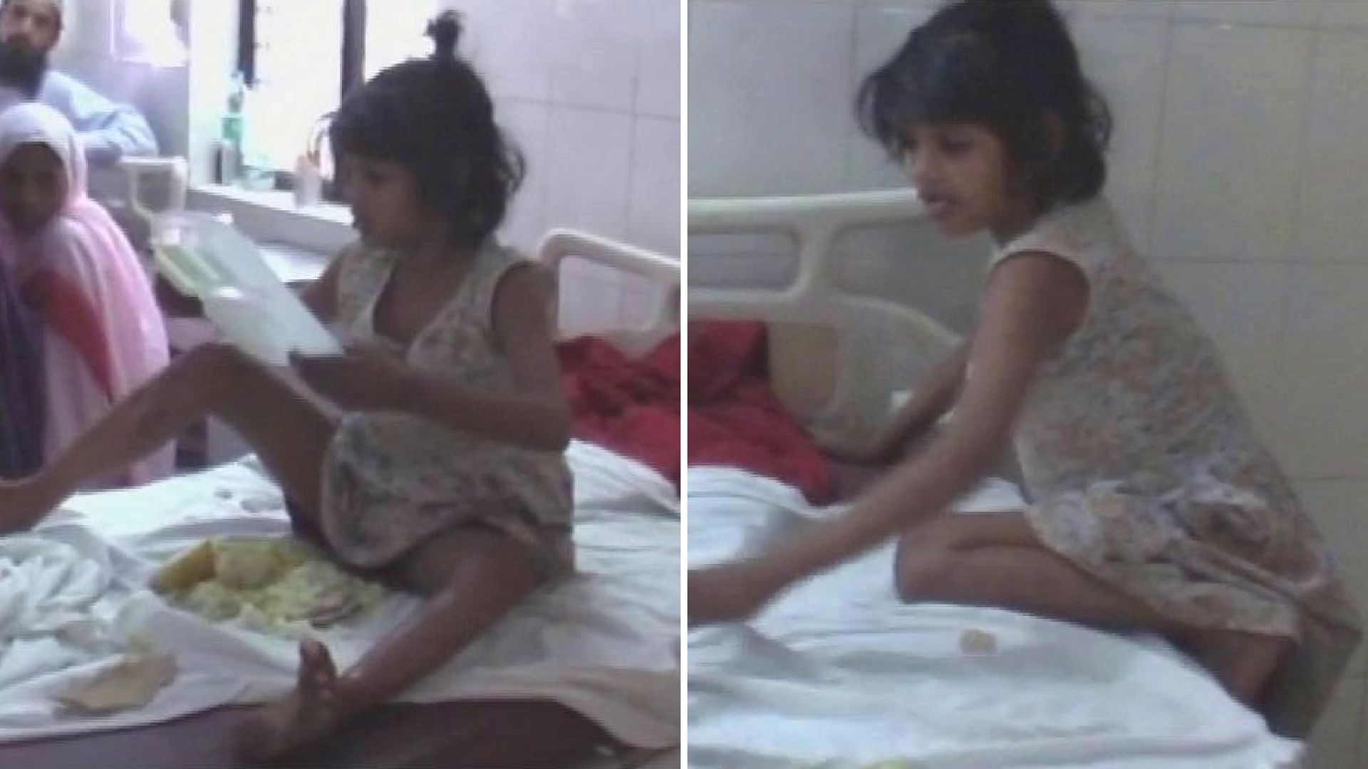 The girl was rescued from from the forest by the police in January. (Photo: ANI)&nbsp;