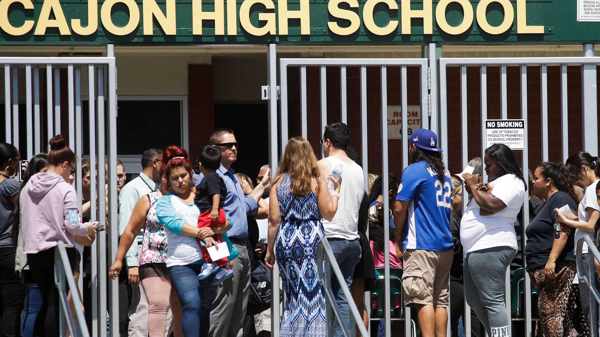 Gunshots in San Bernardino’s Elementary school (Photo: AP )