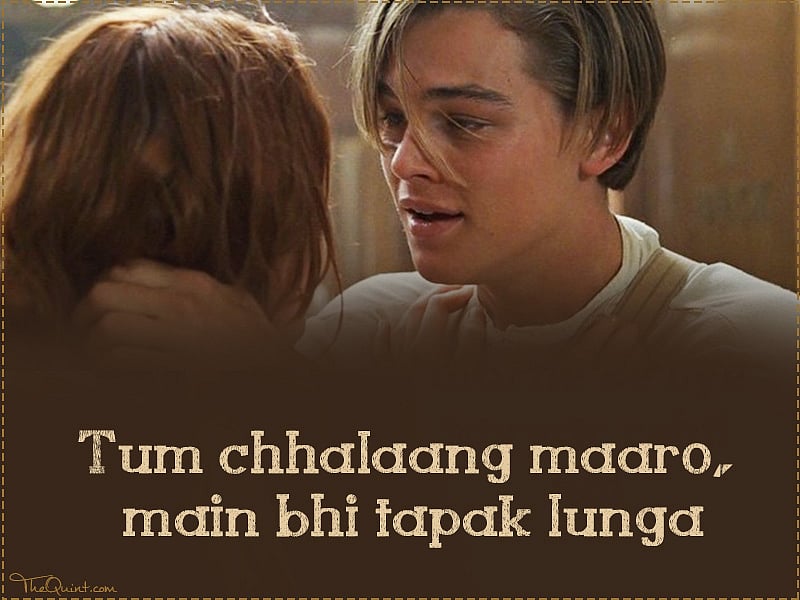 What If Jack And Rose Spoke In Hindi On The Unsinkable Titanic what if jack and rose spoke in hindi on