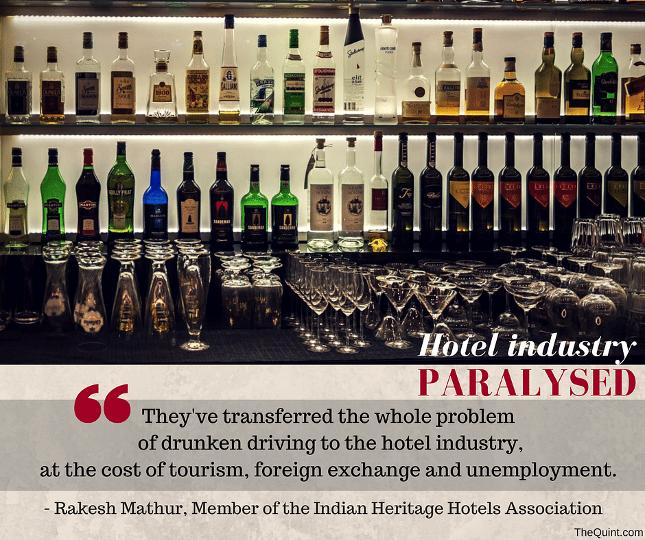 

As watering holes and hotels in cities go dry, The Quint asks if this is an unintended fallout of the liquor ban.