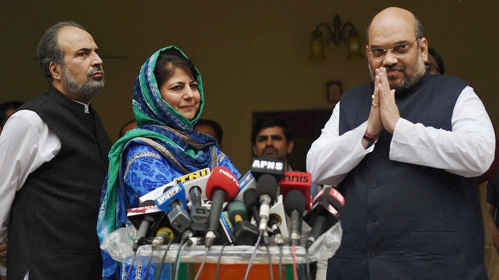  BJP national president Amit Shah will be on a two-day visit to the state from 29 April. (Photo: PTI)