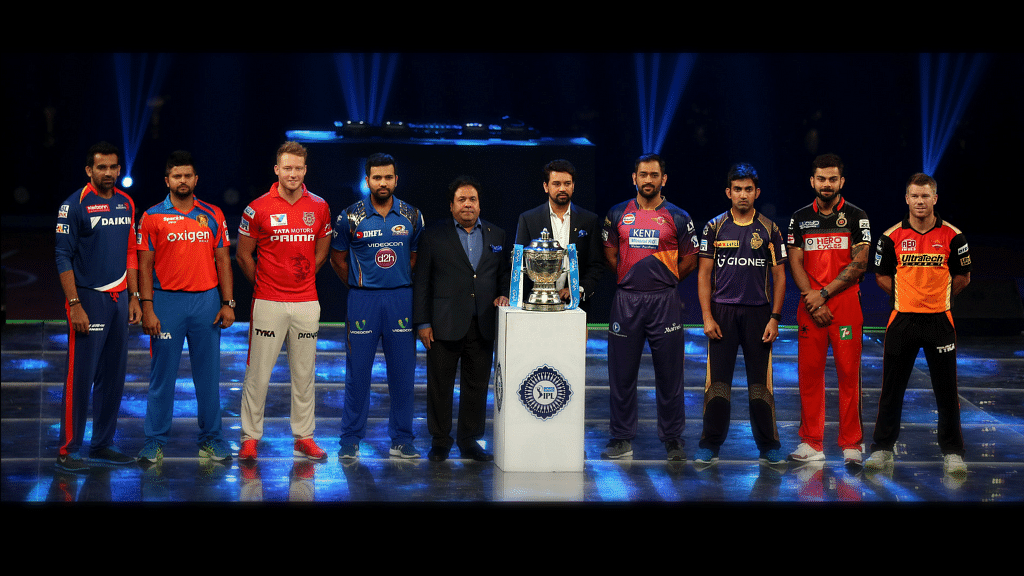 Players at the opening ceremony of IPL season 9. (Photo: BCCI)