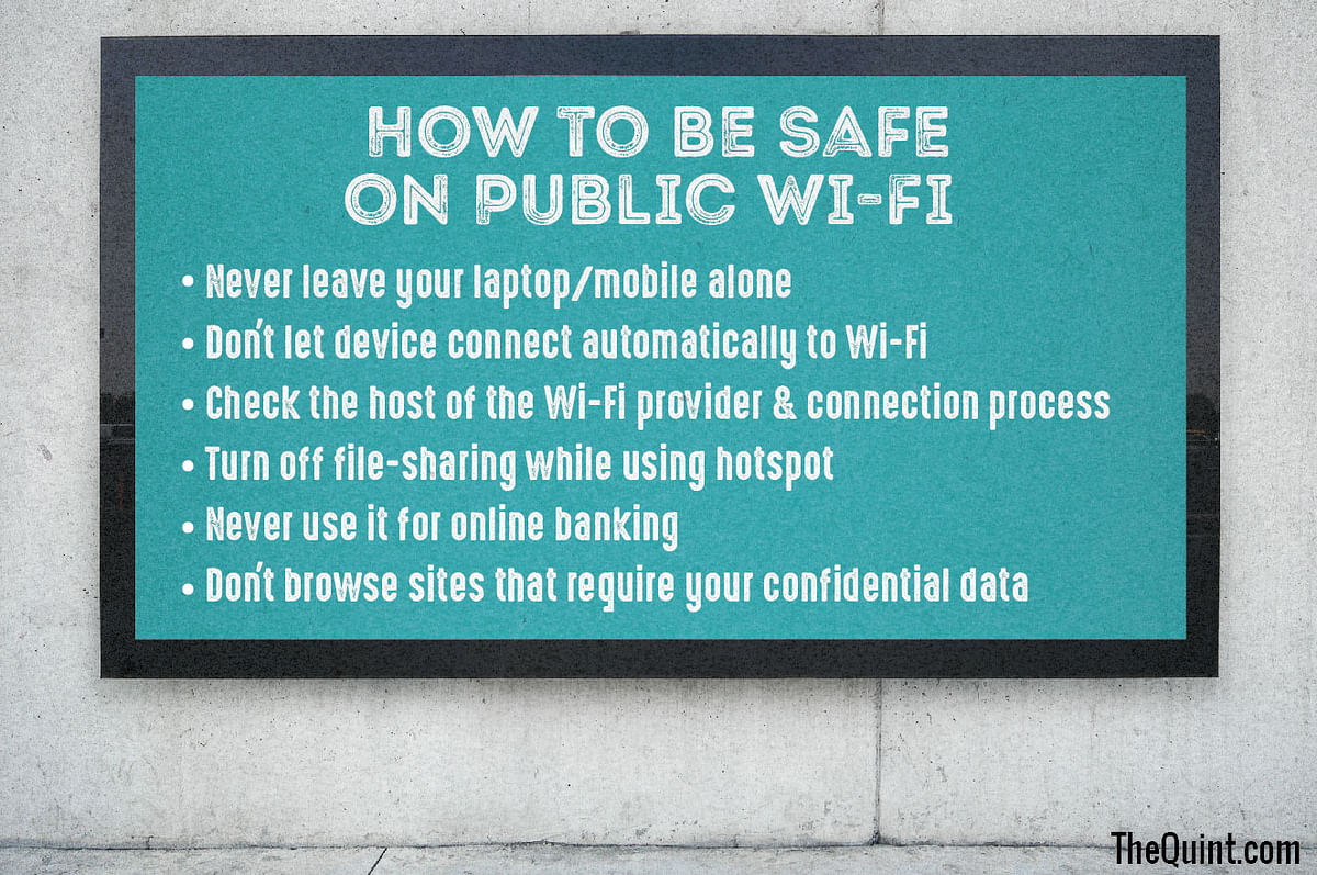 Using public Wi-Fi can be a risky affair, but nothing that cannot be overcome by becoming digitally aware.