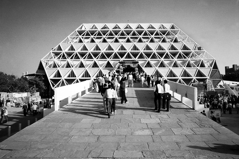 

In 1972, Hall of Nations was symbolic of an achievement by young architects – creating a uniquely Indian style. 