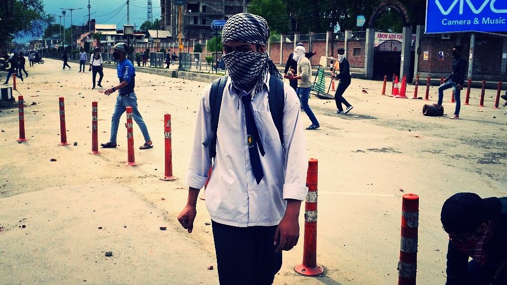 In Photos: Colleges Turn Battlegrounds in Kashmir Valley, Again