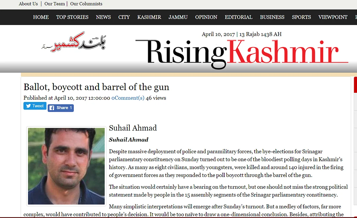 Bullets, Blood, Boycott: How Kashmiri Media Read Srinagar Bypoll