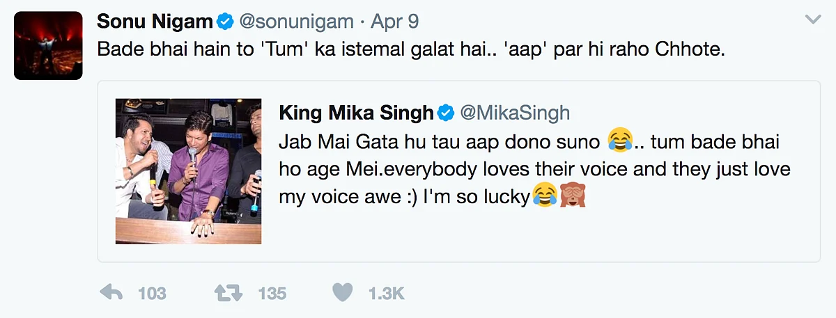 Decoding Sonu Nigam on Twitter – Before He Shaved Off His Hair