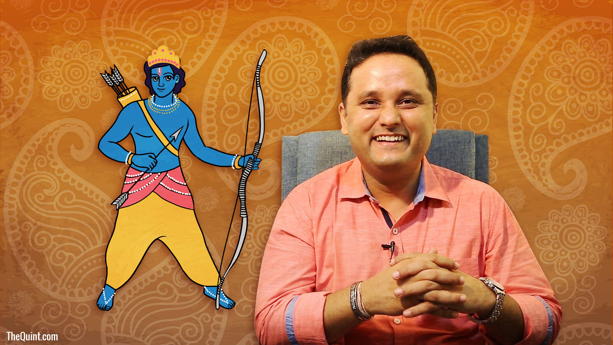 

Amish Tripathi is the one to ask about Gods and their festivals. (Photo: The Quint)