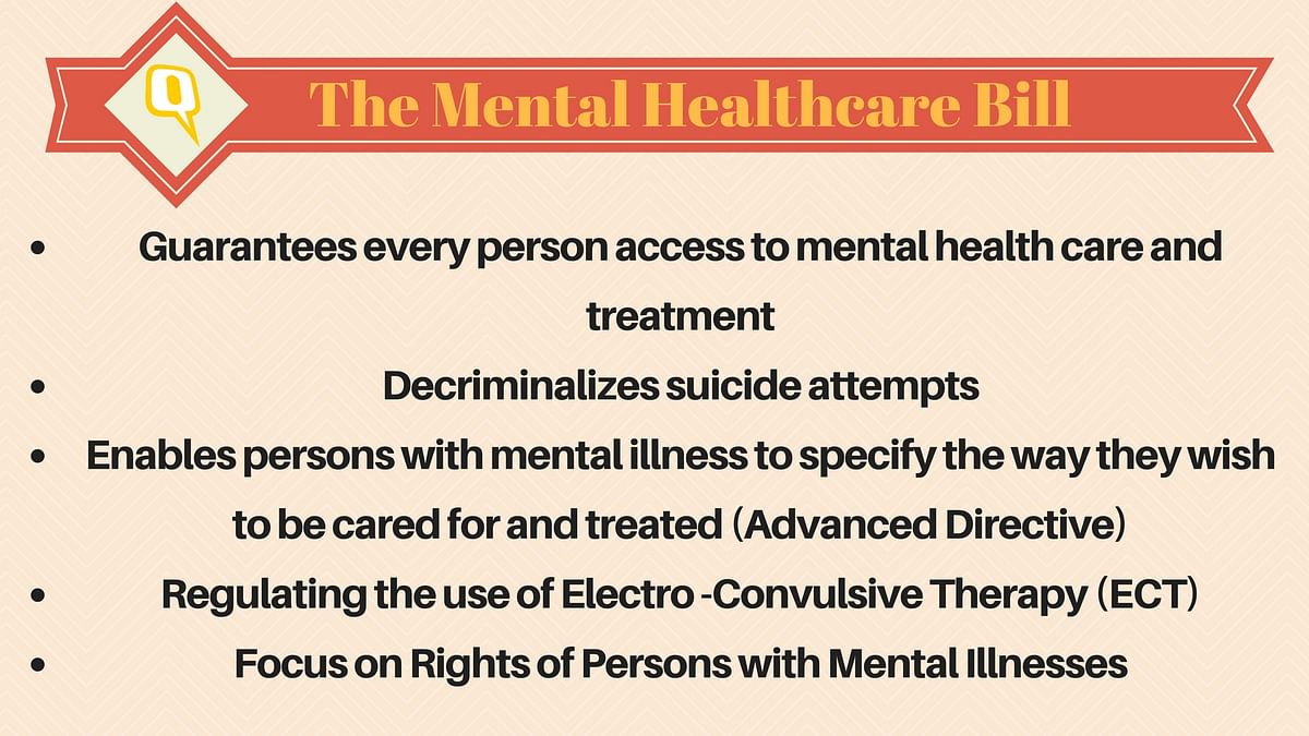 The Mental Healthcare Bill is the need of the hour, but some of its aspects are still in the grey area.