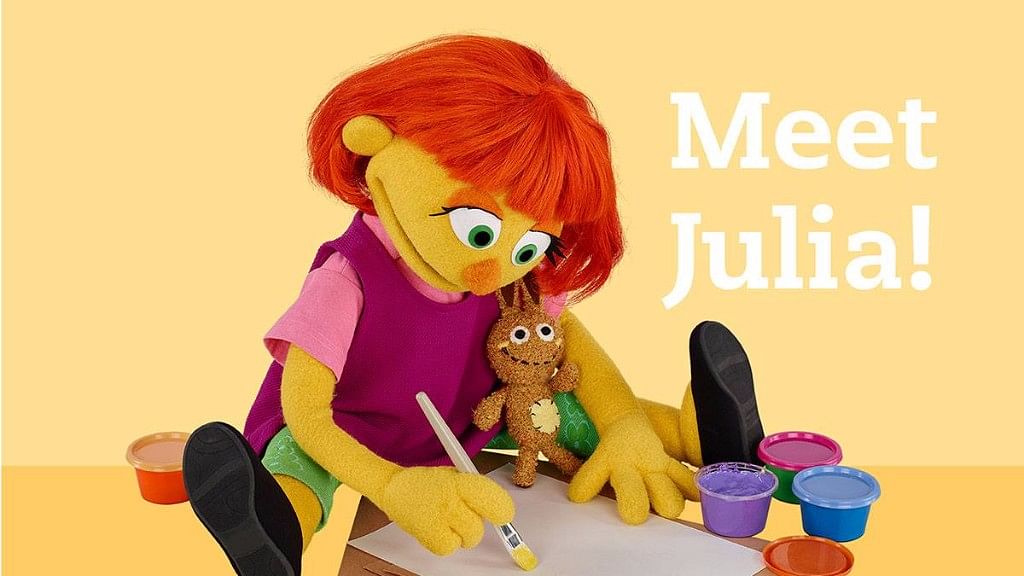 

This month, Julia, the autistic Muppet, made her appearance on the series. The character was announced back in 2015. ( Photo Courtesy: <a href="https://www.facebook.com/SesameStreet/photos/a.314049424548.149622.169731464548/10155219582449549/?type=3&amp;theater">Facebook</a>)