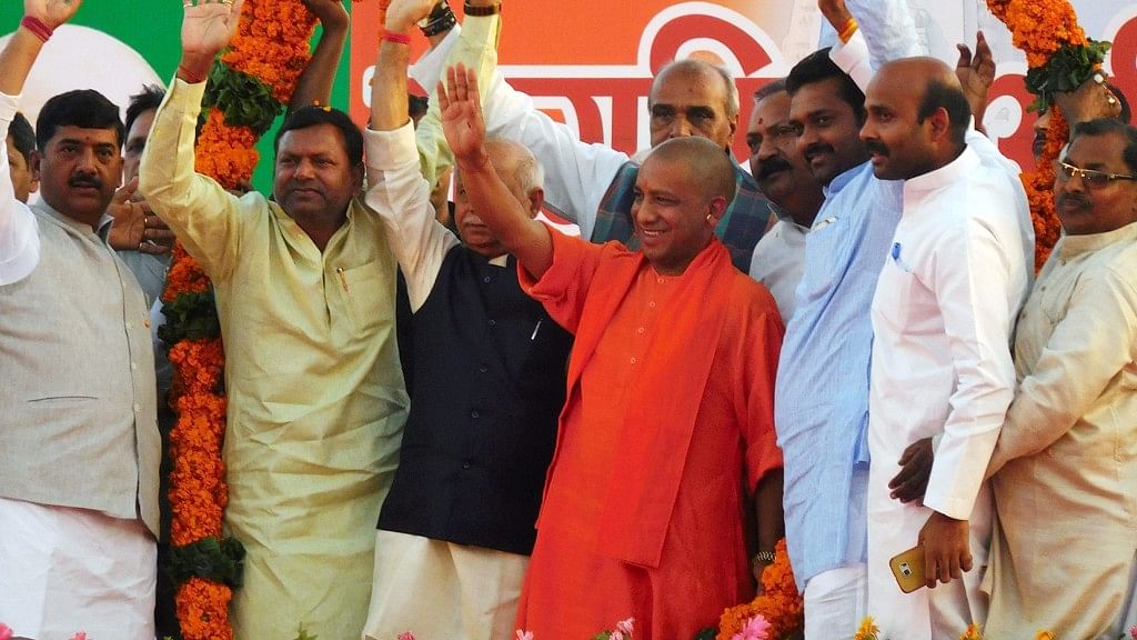 Yogi Adityanath was sworn in as the Uttar Pradesh Chief Minister on 19 March. (Photo: IANS)