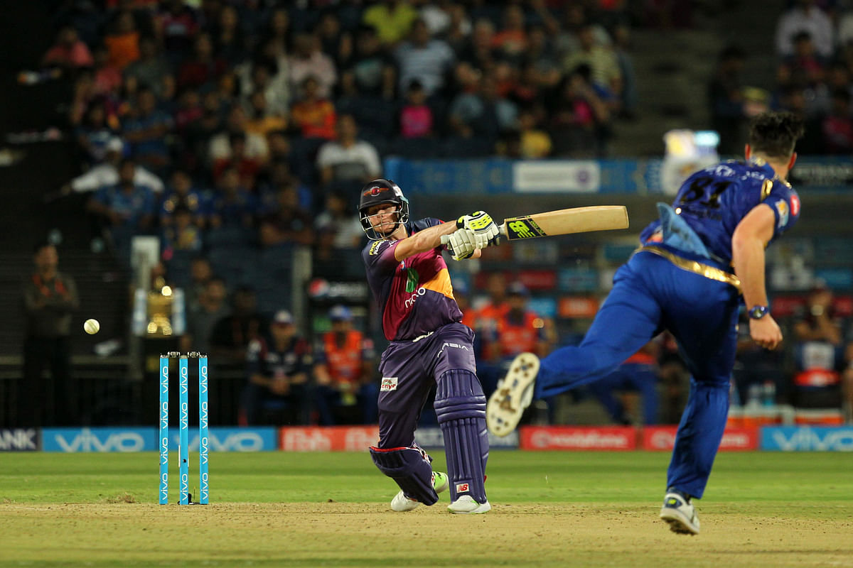 “We were fortunate to get over the line in the end,” said Steve Smith.