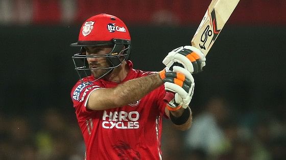 Glenn Maxwell played an excellent innings of 44 runs against Rising Pune Supergiant. (Photo: BCCI)