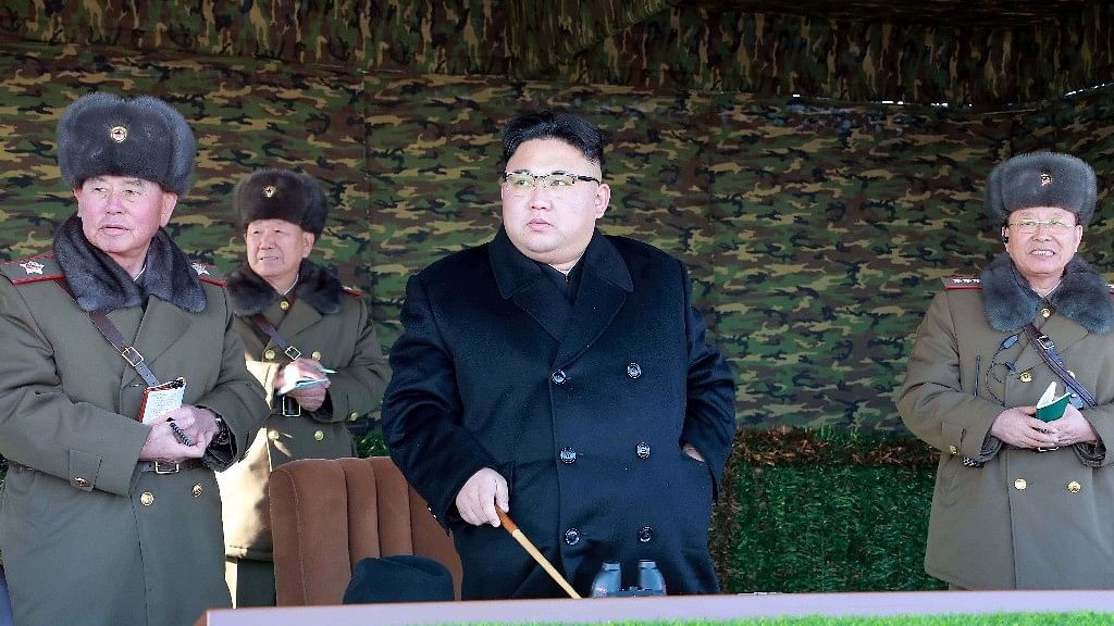 Kim Jong Un, supreme leader of North Korea.